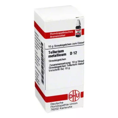 TELLURIUM metallicum D 12 lodītes, 10 g
