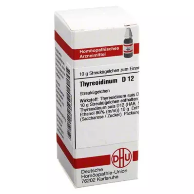 THYREOIDINUM D 12 bumbiņas, 10 g