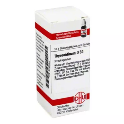 THYREOIDINUM D 30 bumbiņas, 10 g