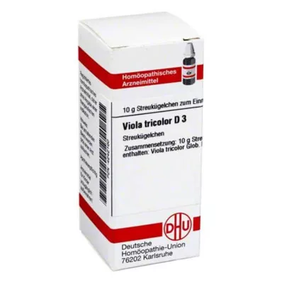 VIOLA TRICOLOR D 3 globules, 10 g VIOLA TRICOLOR D 3 globules, 10 g