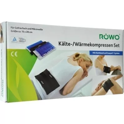 RÖWO Aukstā un siltā komprese ar velcro pārsēju 2 gab., 1 P