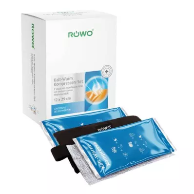 RÖWO Aukstā un siltā komprese ar velcro pārsēju 2 gab., 1 P
