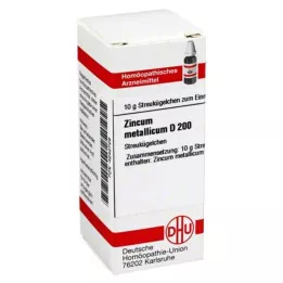 ZINCUM METALLICUM D 200 bumbiņas, 10 g