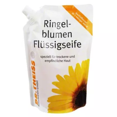 DR.THEISS Kliņģerīšu ziepju uzpildes maisiņš, 500 ml DR.THEISS Kliņģerīšu ziepju uzpildes maisiņš, 500 ml