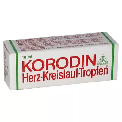 KORODIN Sirds un asinsvadu pilieni iekšķīgai lietošanai, 10 ml KORODIN Sirds un asinsvadu pilieni iekšķīgai lietošanai, 10 ml