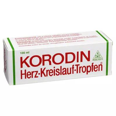 KORODIN Sirds un asinsvadu pilieni iekšķīgai lietošanai, 100 ml KORODIN Sirds un asinsvadu pilieni iekšķīgai lietošanai, 100 ml