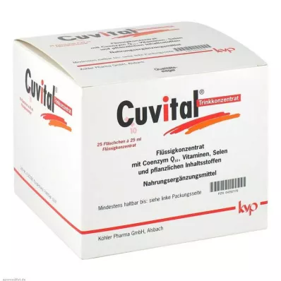 CUVITAL Dzeramais koncentrāts, 25X25 ml