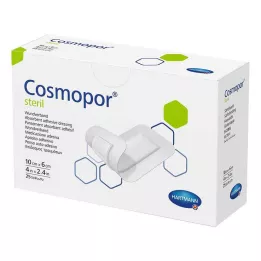 COSMOPOR sterila brūču pārsējs 6x10 cm, 25 gab