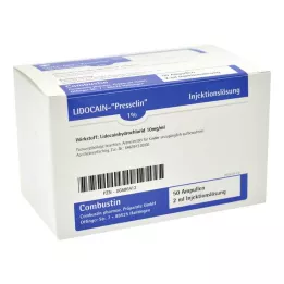 LIDOCAIN PRESSELIN 1% šķīdums injekcijām, 100X2 ml