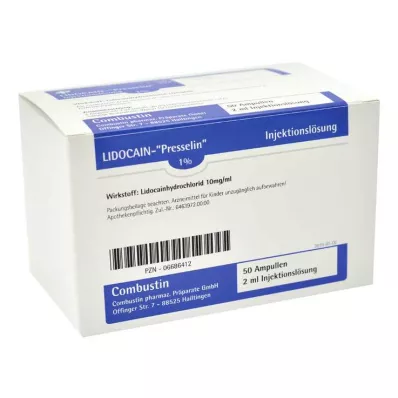 LIDOCAIN PRESSELIN 1% šķīdums injekcijām, 100X2 ml LIDOCAIN PRESSELIN 1% šķīdums injekcijām, 100X2 ml