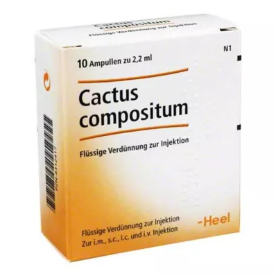 CACTUS COMPOSITUM Ampulas, 10 gab
