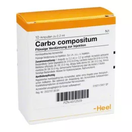 CARBO COMPOSITUM Ampulas, 10 gab