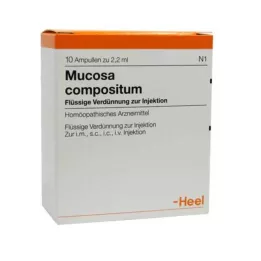 MUCOSA compositum ampulas, 10 gab