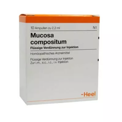 MUCOSA compositum ampulas, 10 gab MUCOSA compositum ampulas, 10 gab