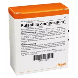 PULSATILLA COMPOSITUM Ampulas, 10 gab