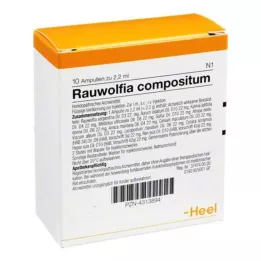 RAUWOLFIA COMPOSITUM Ampulas, 10 gab