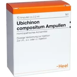 UBICHINON ampulas, 10 gab