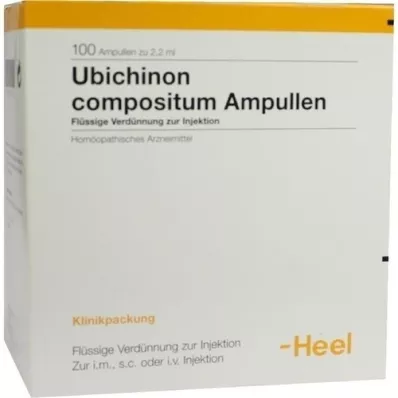 UBICHINON ampulas, 100 gab