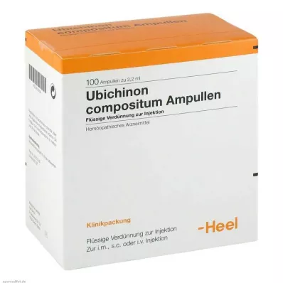 UBICHINON ampulas, 100 gab