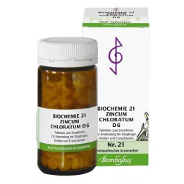 BIOCHEMIE 21 Zincum chloratum D 6 tabletes, 200 kapsulas