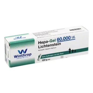 HEPA GEL 60 000 I.U. Lihtenšteina, 100 g