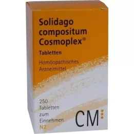 SOLIDAGO COMPOSITUM Cosmoplex tabletes, 250 kapsulas