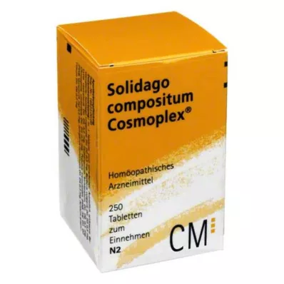 SOLIDAGO COMPOSITUM Cosmoplex tabletes, 250 kapsulas