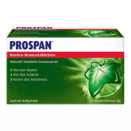 PROSPAN Putojošas tabletes pret klepu, 20 gab