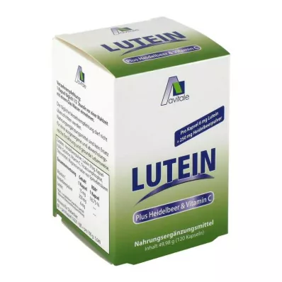 LUTEIN KAPSELN 6 mg + mellenes, 120 gab LUTEIN KAPSELN 6 mg + mellenes, 120 gab