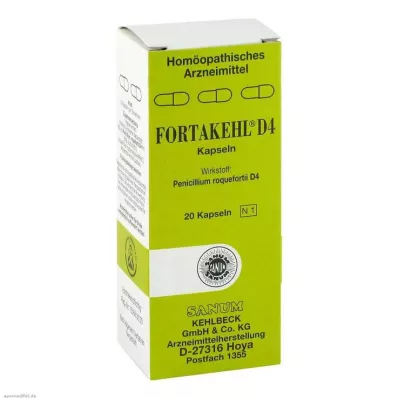 FORTAKEHL D 4 kapsulas, 20 gab