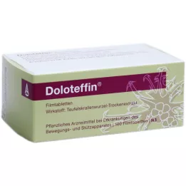 DOLOTEFFIN Plēves apvalkotās tabletes, 100 gab