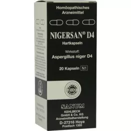 NIGERSAN D 4 kapsulas, 20 gab