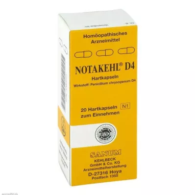 NOTAKEHL D 4 kapsulas, 20 gab NOTAKEHL D 4 kapsulas, 20 gab