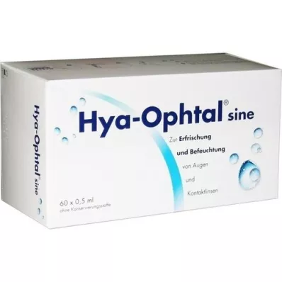 HYA-OPHTAL sine acu pilieni, 60X0,5 ml