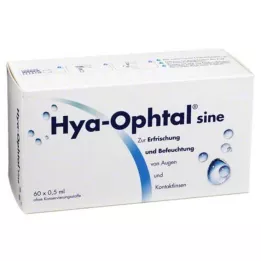 HYA-OPHTAL sine acu pilieni, 60X0,5 ml