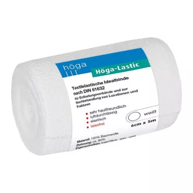 HÖGA-LASTIC Ideāls pārsējs 6 cmx5 m ar celofānu, 1 gab