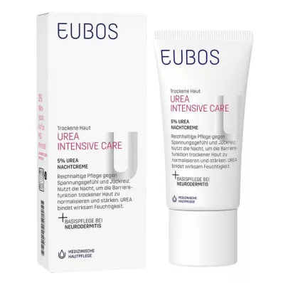 EUBOS TROCKENE Skin Urea 5% nakts krēms, 50 ml