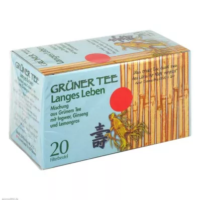 GRÜNER TEE+ ingveru + žeņšeņa filtrēšanas maisiņi, 20 gab GRÜNER TEE+ ingveru + žeņšeņa filtrēšanas maisiņi, 20 gab