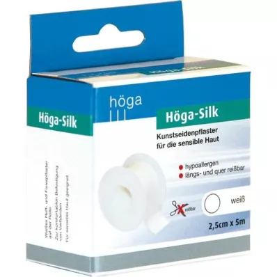 HÖGA-SILK Ģipsis 2,5 cmx5 m, 1 gab