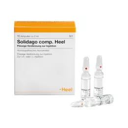 SOLIDAGO COMP.Papēža ampulas, 10 gab