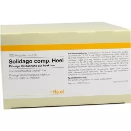 SOLIDAGO COMP.Papēža ampulas, 100 gab