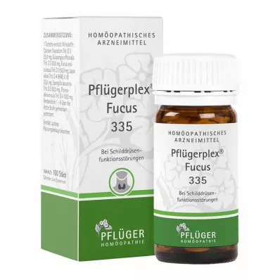 PFLÜGERPLEX Fucus 335 tabletes, 100 gab