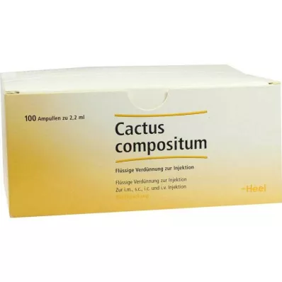CACTUS COMPOSITUM Ampulas, 100 gab