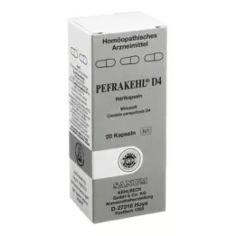 PEFRAKEHL Kapsulas D 4, 20 gab