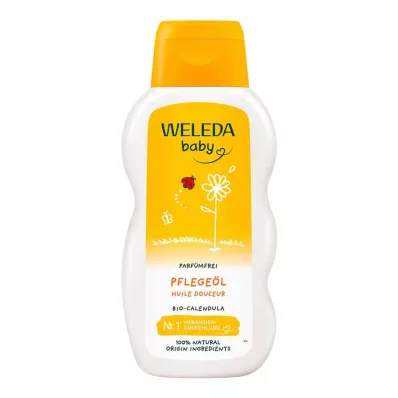 WELEDA Kliņģerīšu kopšanas eļļa bez smaržas, 200 ml