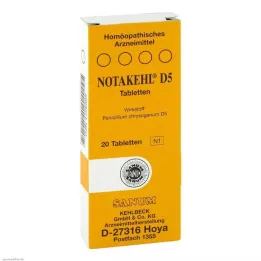 NOTAKEHL D 5 tabletes, 20 gab