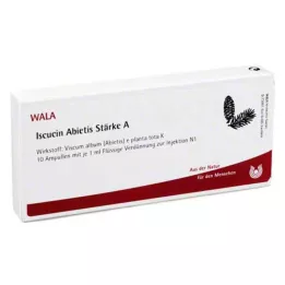 ISCUCIN abietis Cietes A ampulas, 10X1 ml