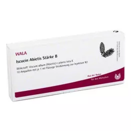 ISCUCIN abietis cietes B ampulas, 10X1 ml