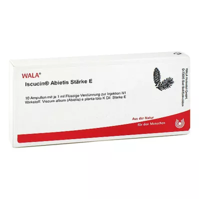 ISCUCIN abietis Starch E ampulas, 10X1 ml