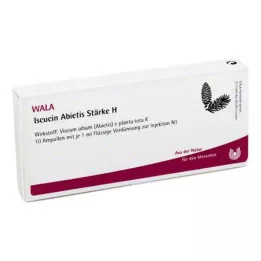 ISCUCIN abietis Starch H ampulas, 10X1 ml